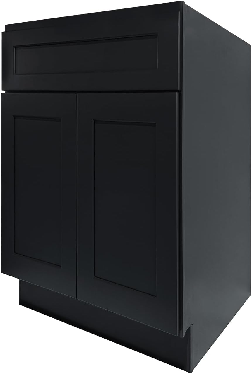 Graphite Shaker RTA Kitchen Cabinet with Soft-Close Doors B30