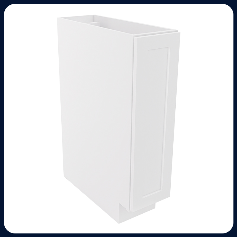 White Shaker RTA Kitchen Cabinet Spicy Rack Cabinet B09POUT