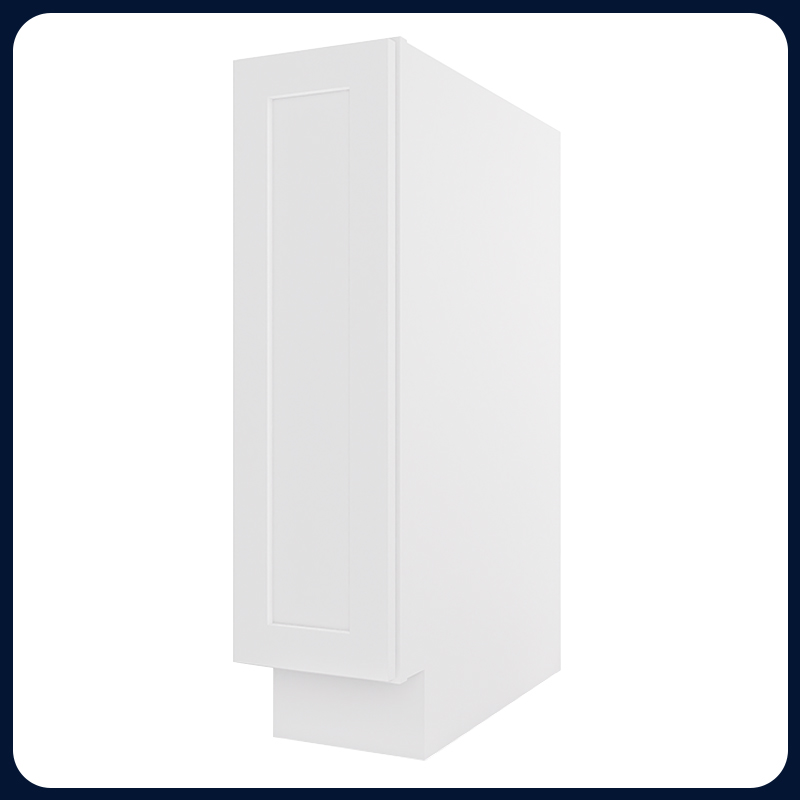 White Shaker RTA Kitchen Cabinet Spicy Rack Cabinet B09POUT