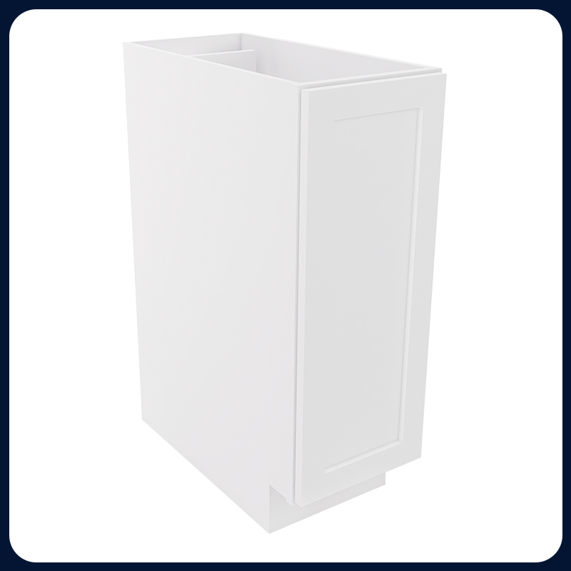 White Shaker RTA Kitchen Cabinet Spicy Rack Cabinet B12POUT
