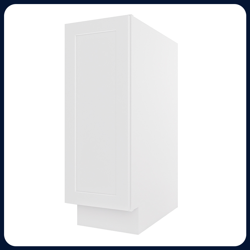 White Shaker RTA Kitchen Cabinet Spicy Rack Cabinet B12POUT