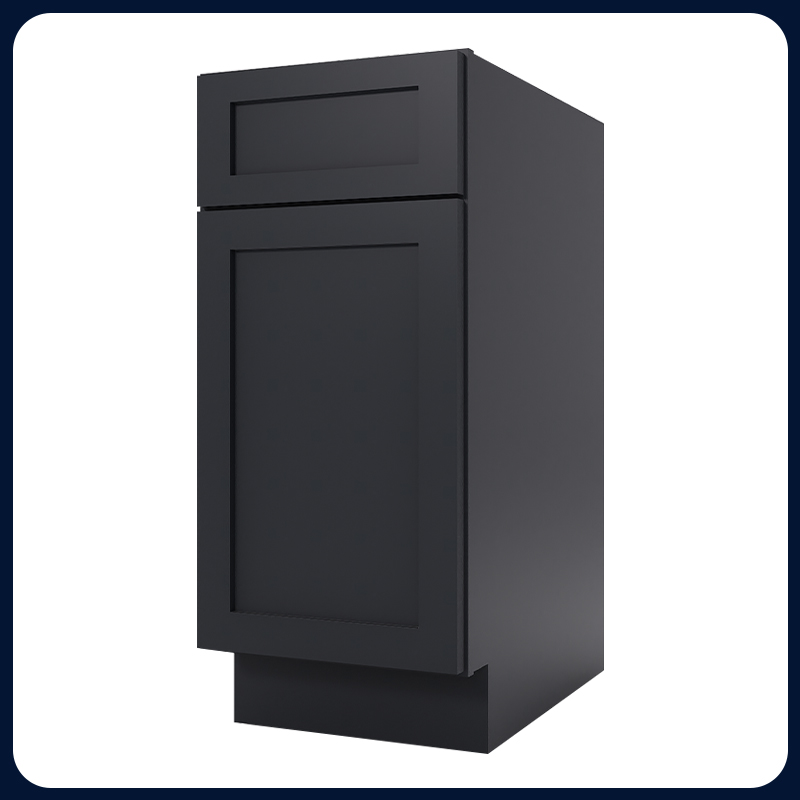 Graphite Shaker RTA Kitchen Cabinet with Soft-Close Doors B15