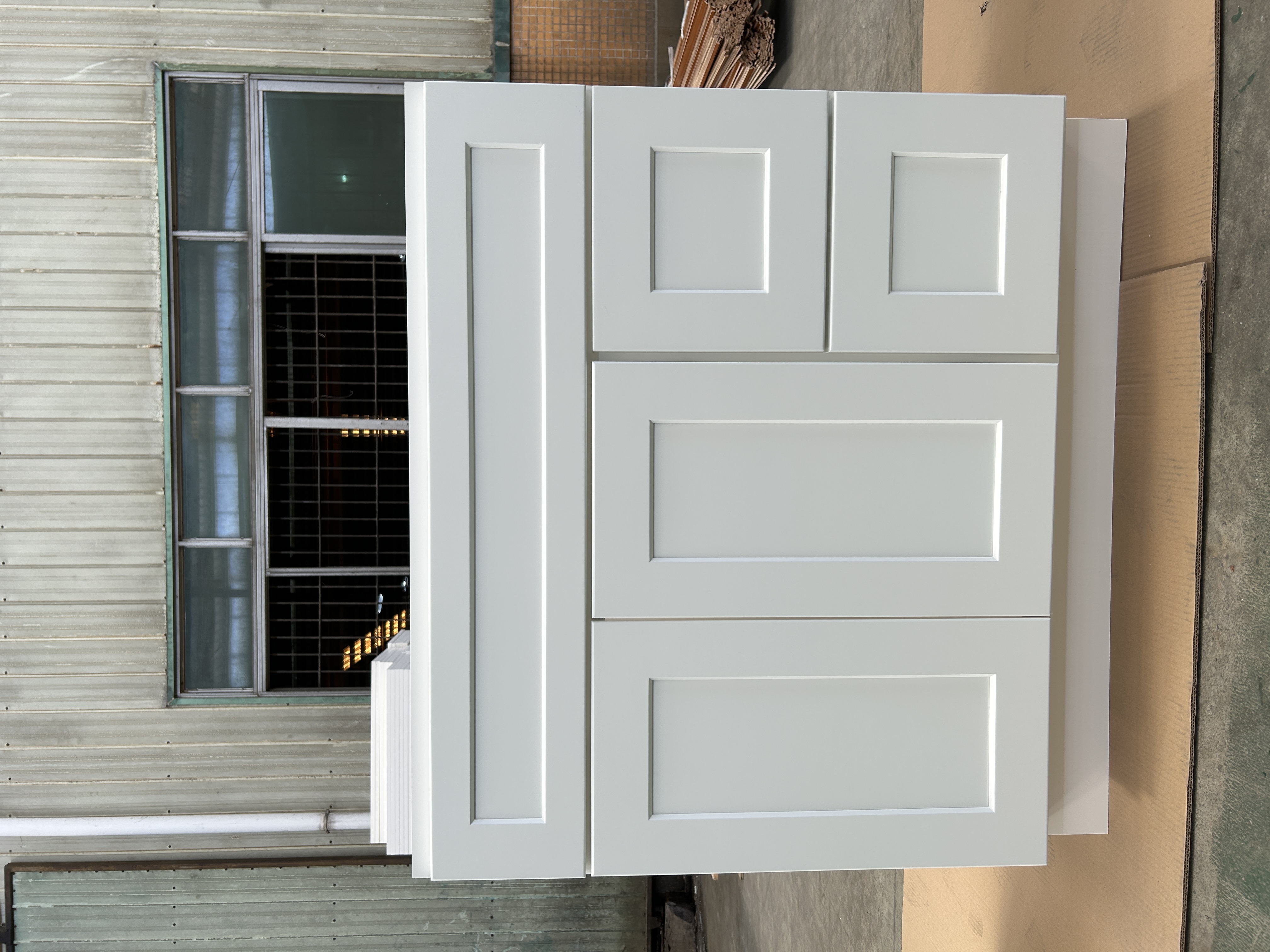 White Shaker RTA Kitchen Cabinet Vanity Sink 2-Drawer Cabinet VSD3621R