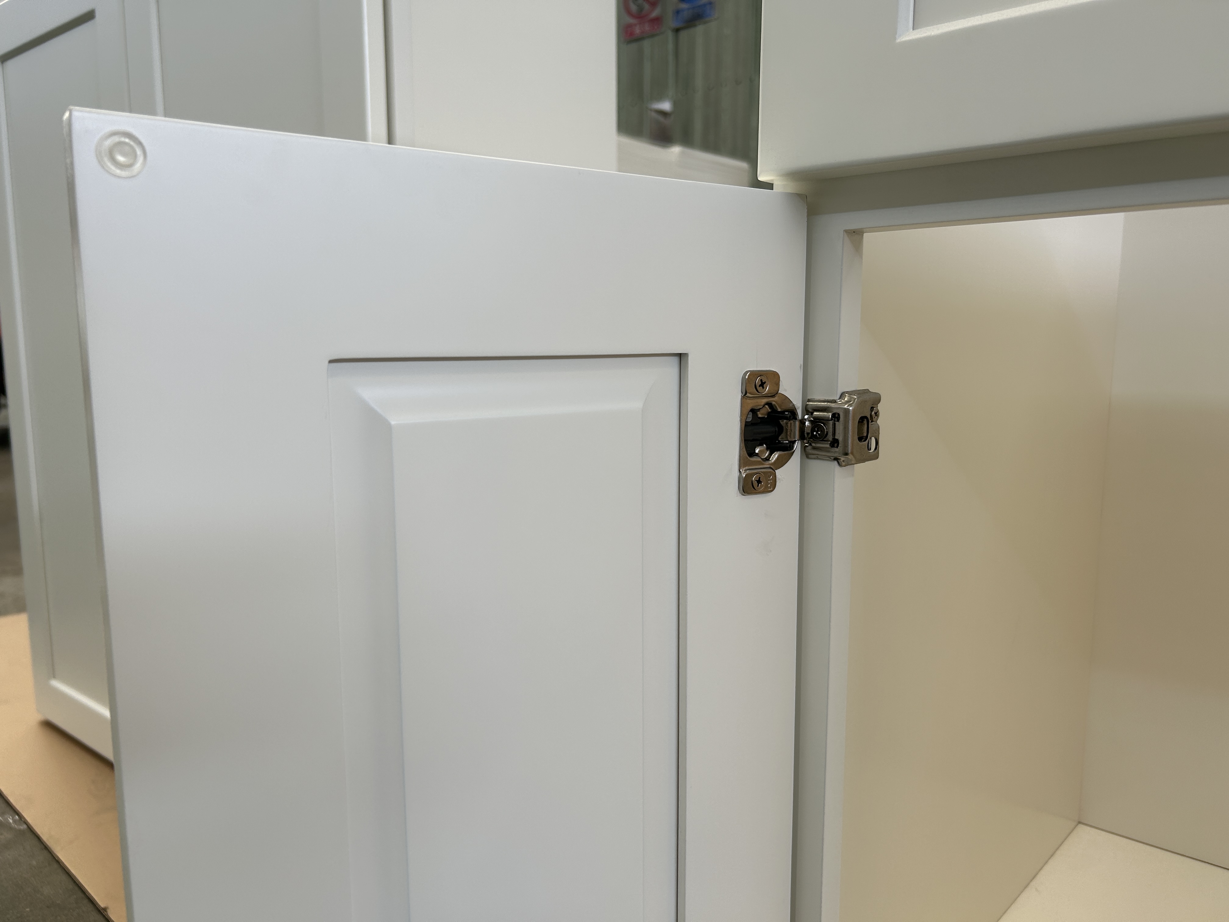 White Shaker RTA Kitchen Cabinet Vanity Sink 2-Drawer Cabinet VSD3621R