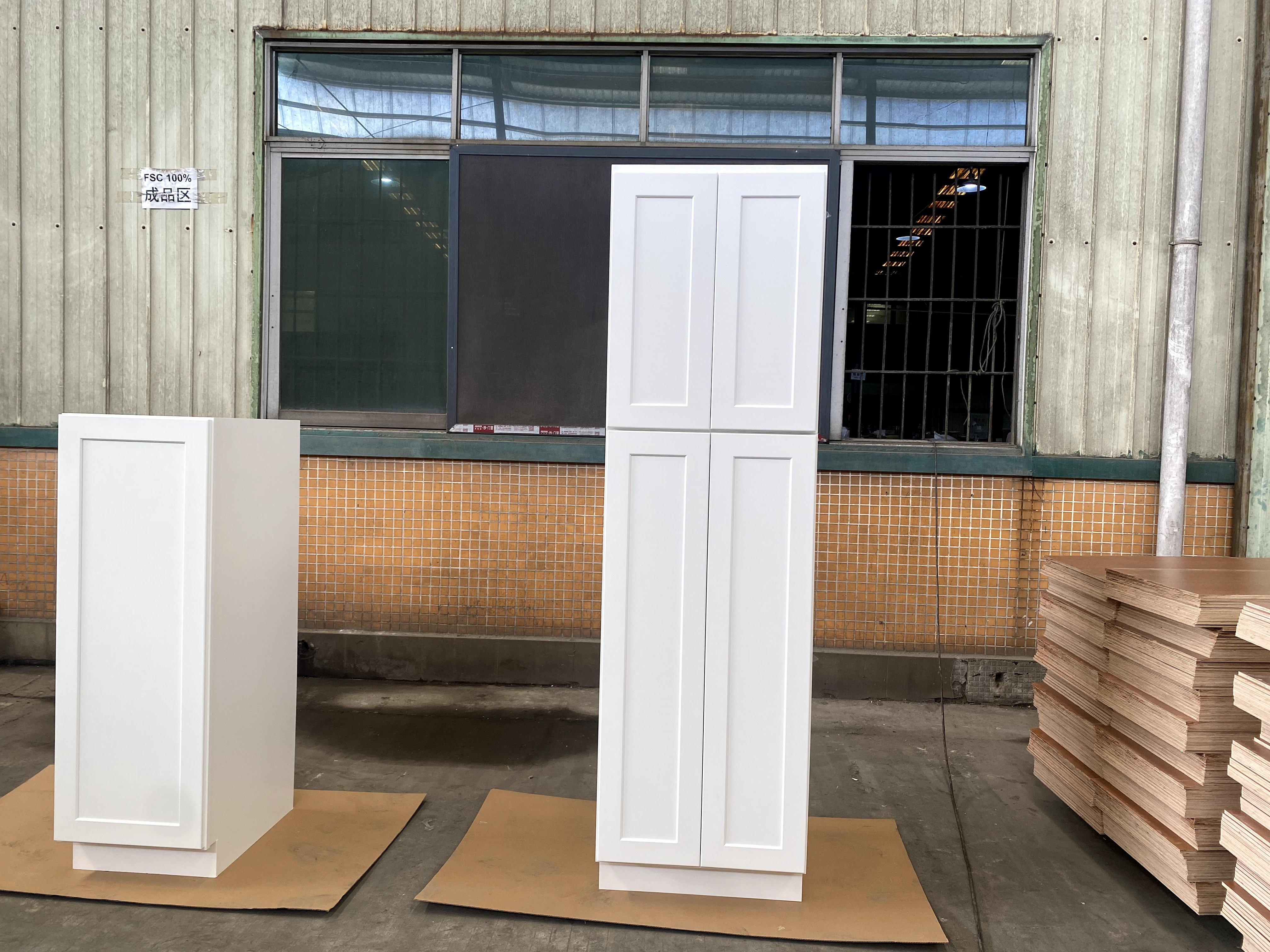 White Shaker RTA Kitchen Cabinet Pantry Wall Cabinet PW244224