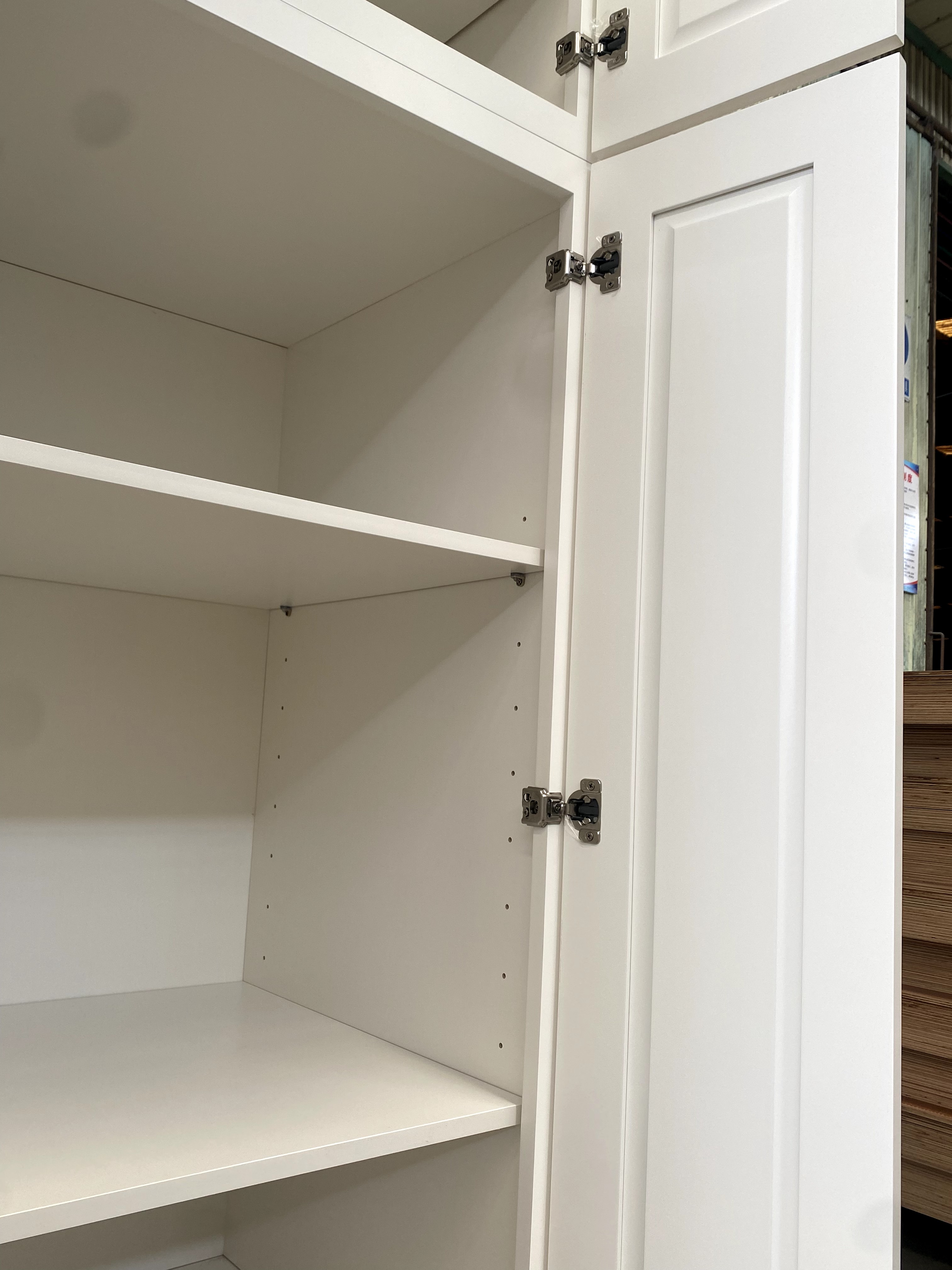 White Shaker RTA Kitchen Cabinet Pantry Wall Cabinet PW244224