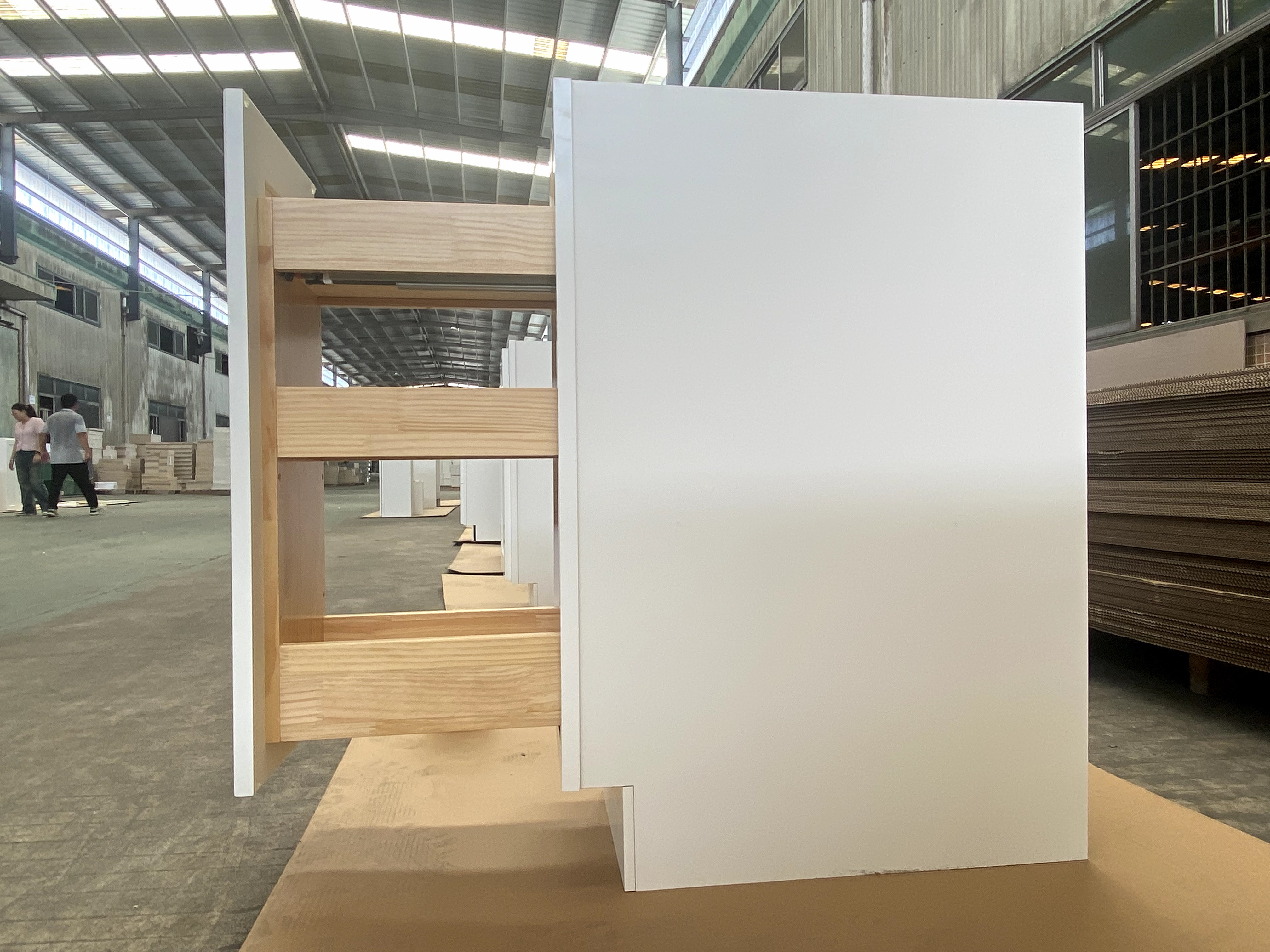 White Shaker RTA Kitchen Cabinet Spicy Rack Cabinet B09POUT