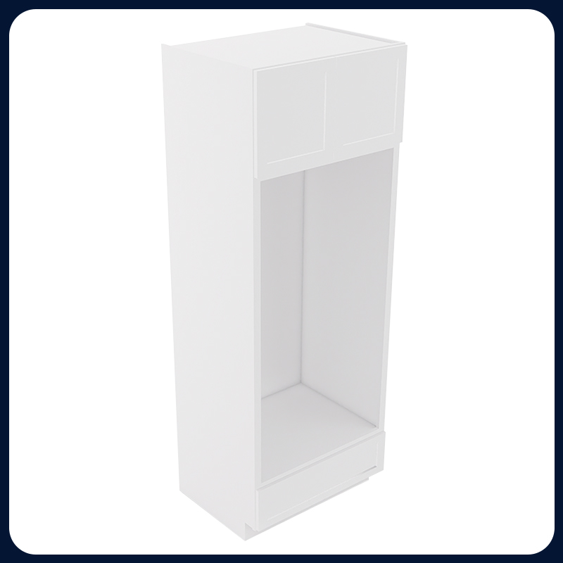 White Shaker RTA Kitchen Cabinet Double Oven Cabinets OVD3390