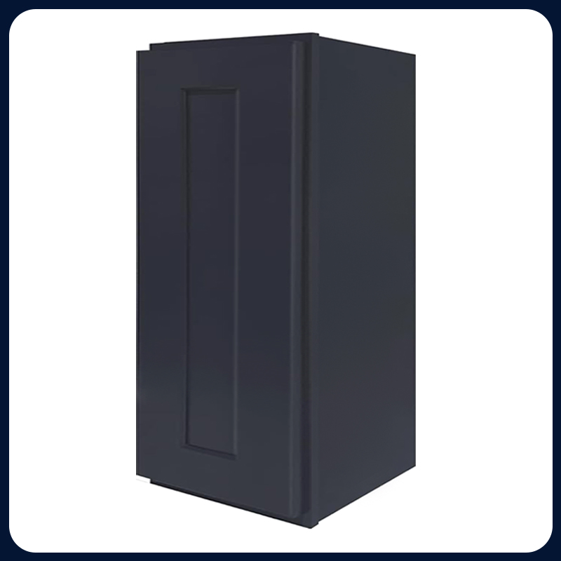 Graphite Kitchen Cabinet Set For I-shape Layout Kitchen Compatible with 84-inch kitchens Small Space 