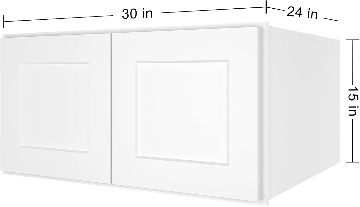 [Copy]White Shaker RTA Kitchen Cabinet with Soft-Close Doors W301524