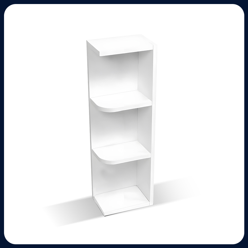 White Shaker RTA Kitchen Cabinet Wall End Open Shelf Cabinets WEOS30