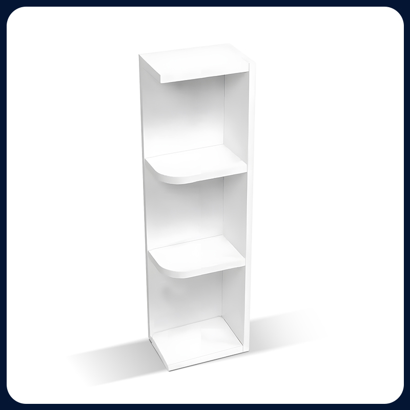 White Shaker RTA Kitchen Cabinet Wall End Open Shelf Cabinets WEOS36