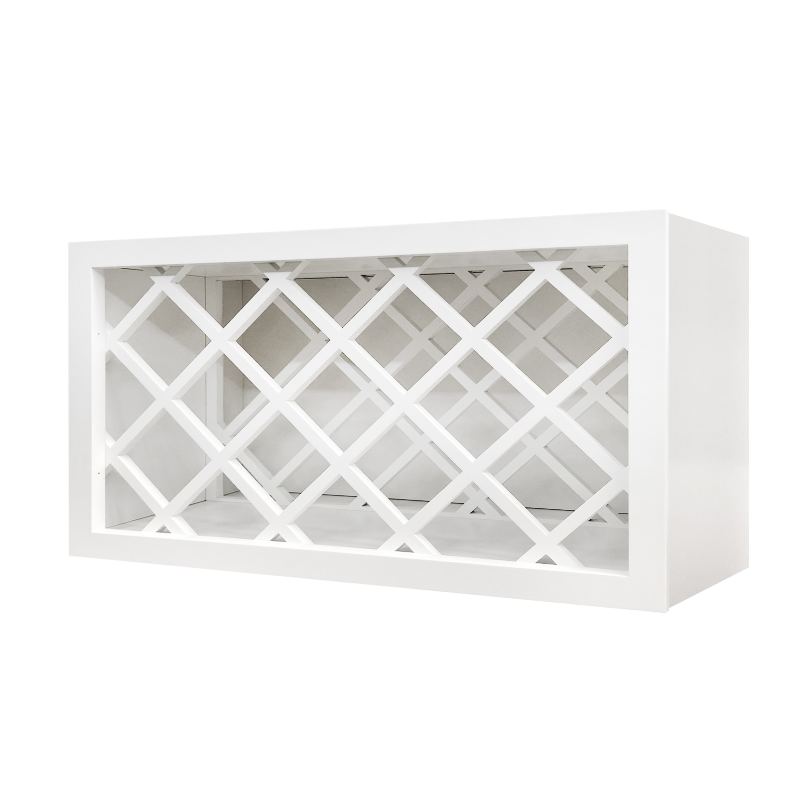 White Kitchen Cabinet Set For L-shape Layout Kitchen Compatible with 96-inch kitchens Small Space 