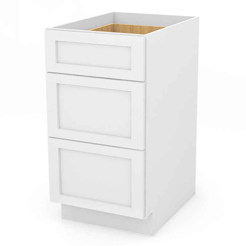 White Shaker RTA Kitchen Cabinet with Soft-Close Doors DB18
