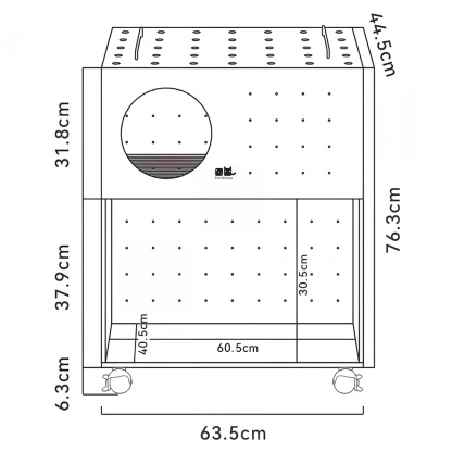 327 密閉型猫用トイレ