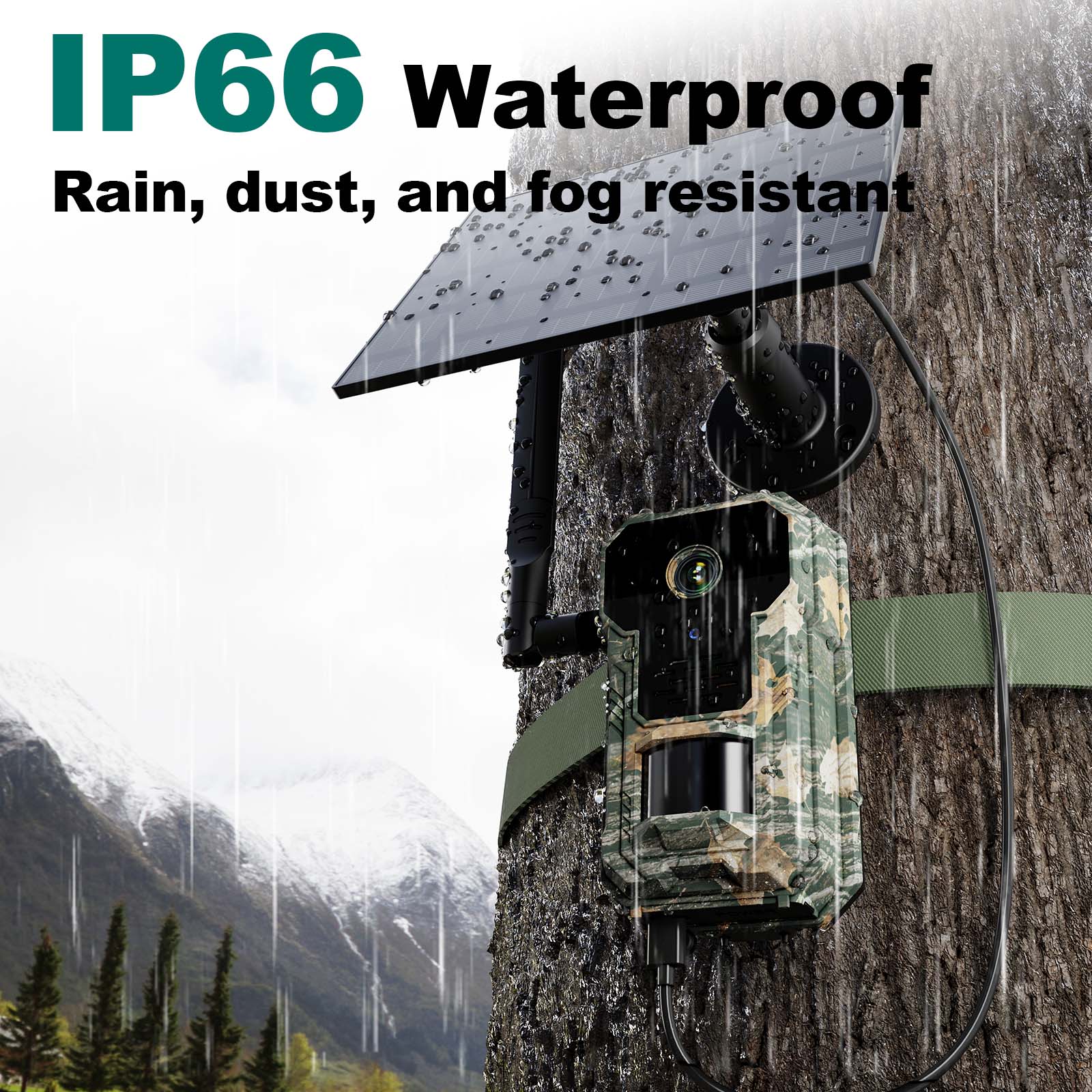 Nordowl Trail Camera-F9 32MP Dual-Lens 4G Wildlife Camera | 4x Zoom, Ultra HD Night Vision & Smart Motion Detection