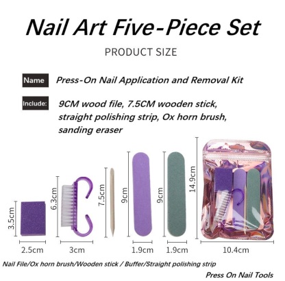 Valentines Nails-Monthly Nail Subscription Box | Salon-Quality Press-On Nails & Complete Manicure Kit Delivered