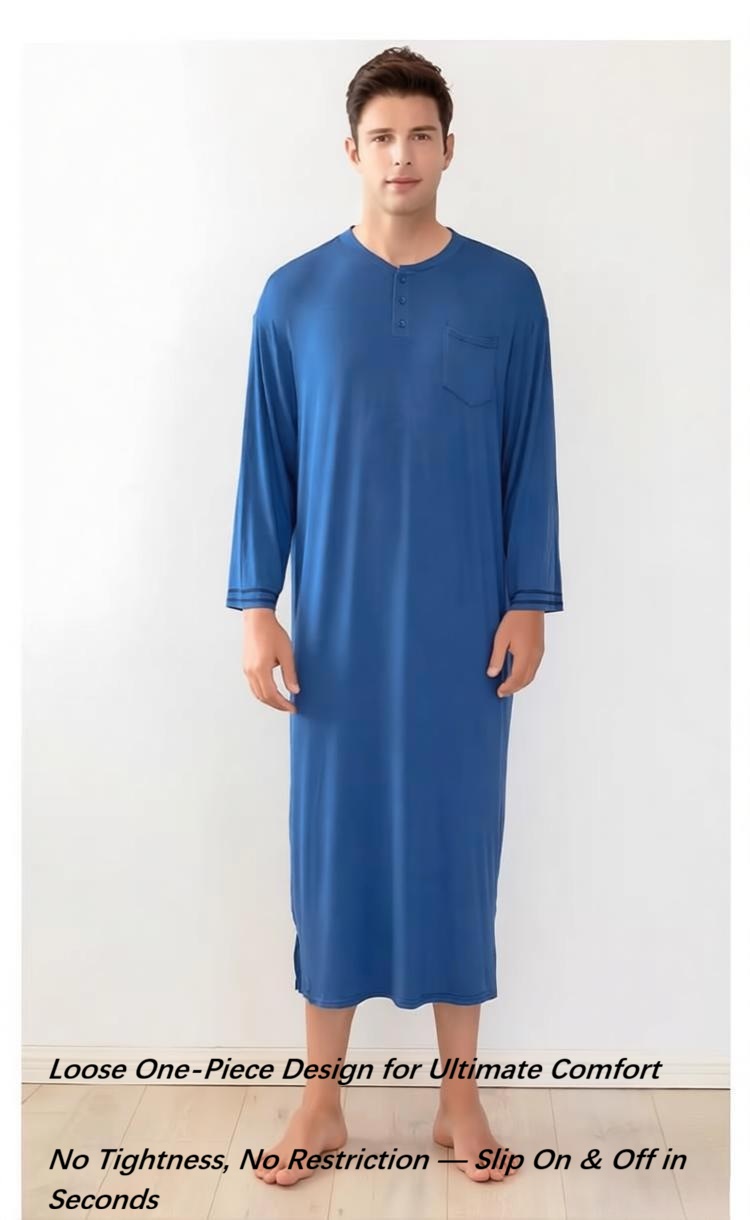 The Men‘s Modal Sleep Dress – Pure Comfort, Effortless Style