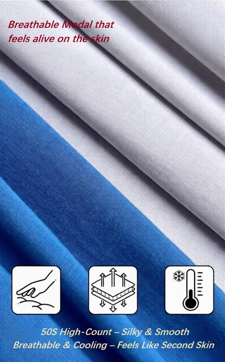 The Men‘s Modal Sleep Dress – Pure Comfort, Effortless Style