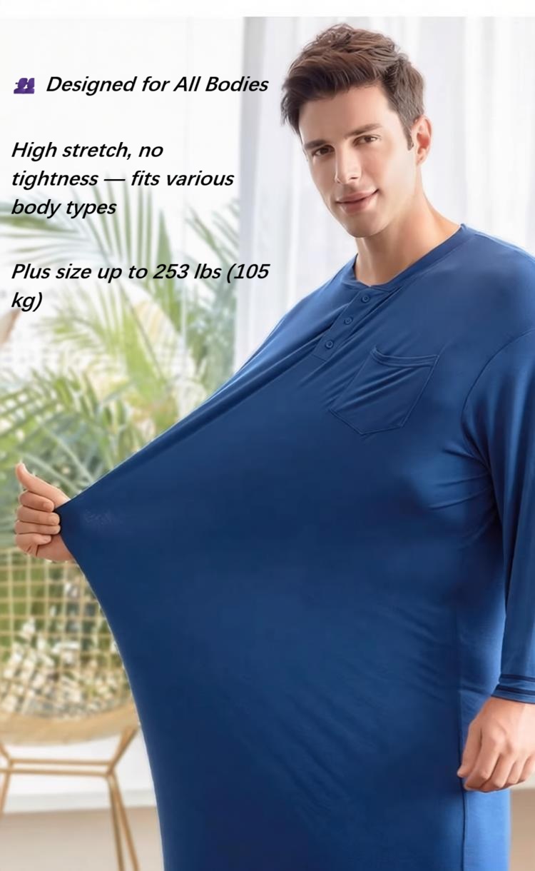 The Men‘s Modal Sleep Dress – Pure Comfort, Effortless Style