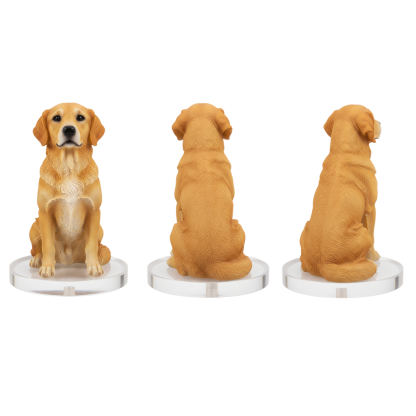 Pet Portrait Customized High-Precision 3D Printed Full-Color Resin Figurine