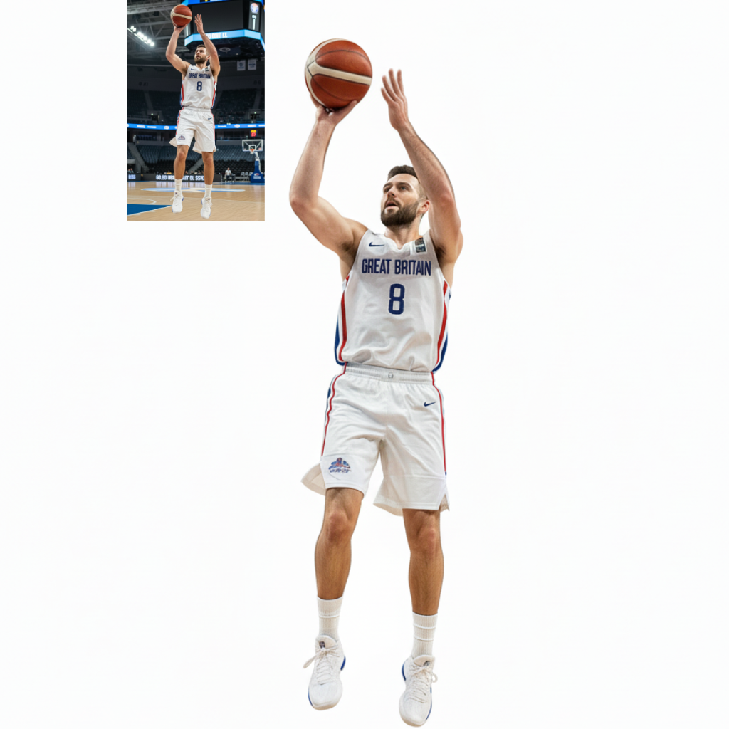 Basketball Player Customized Ultra-High-Definition 3D Printed Full-Color Resin Figurine