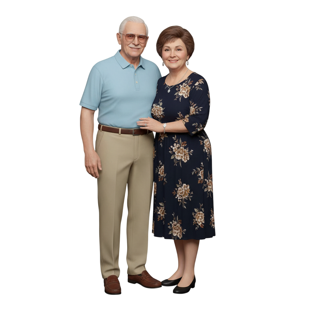 Everlasting Devotion Customized Ultra-High-Definition 3D Printed Full-Color Resin  Figurine