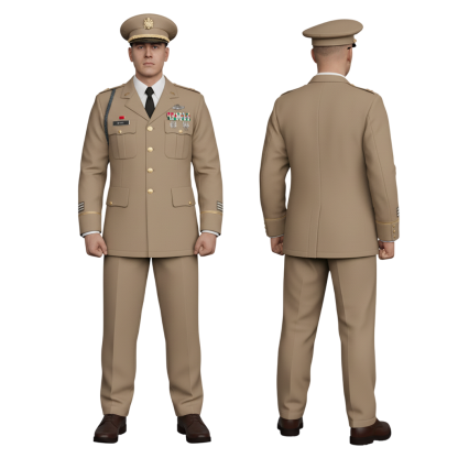 Customized Ultra-High-Definition 3D Printed Full-Color Resin Military Honor Figurine