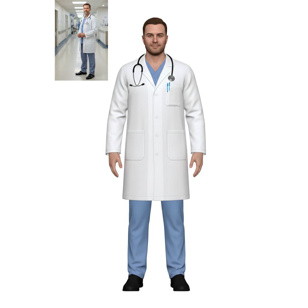 [Copy]Leisure Scene Figurine Customized Ultra-High-Definition 3D Printed Full-Color Resin 