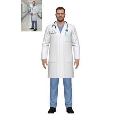 [Copy]Leisure Scene Figurine Customized Ultra-High-Definition 3D Printed Full-Color Resin 