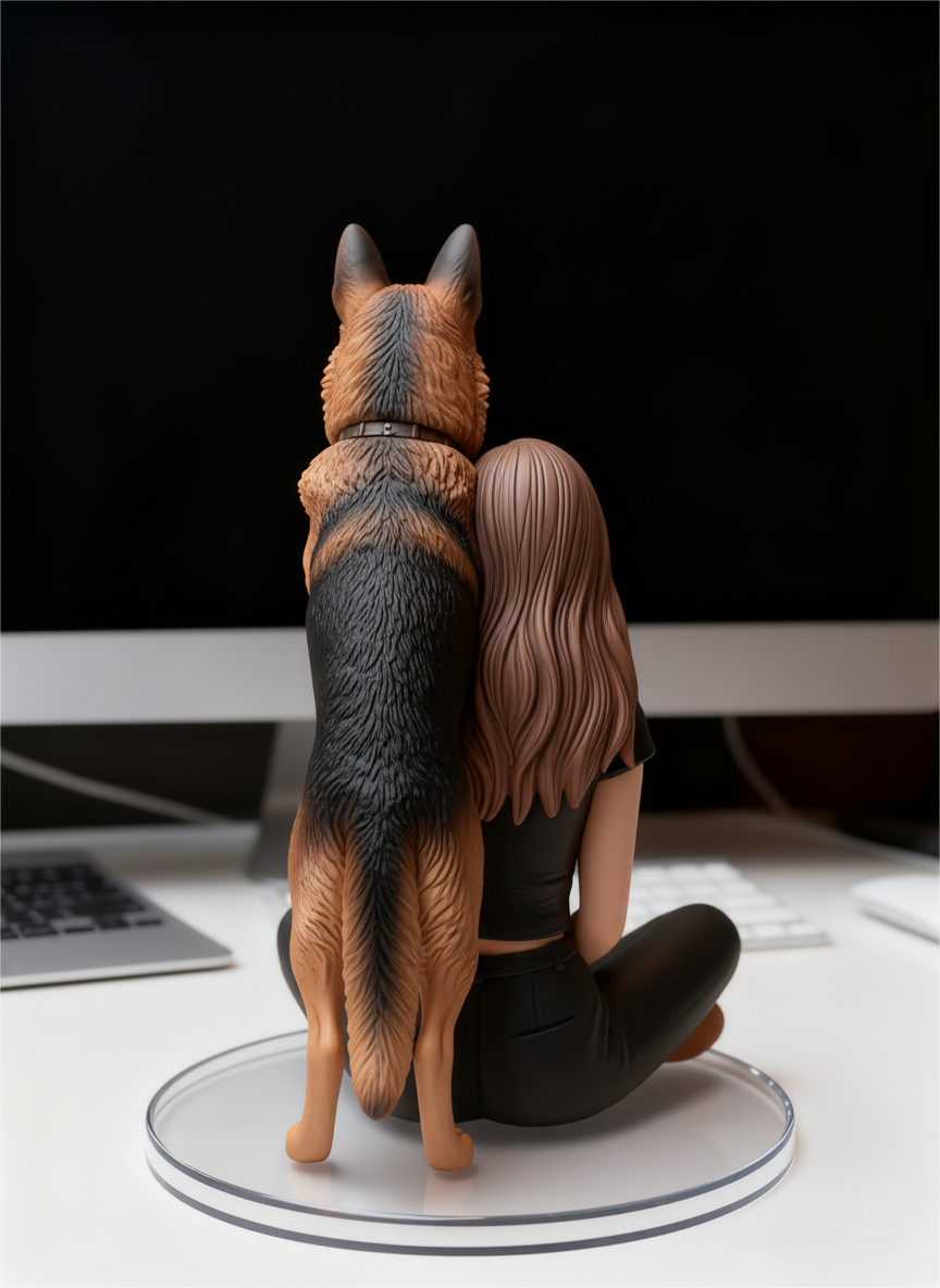 Customized high-precision restoration 3D printed full-color resin models