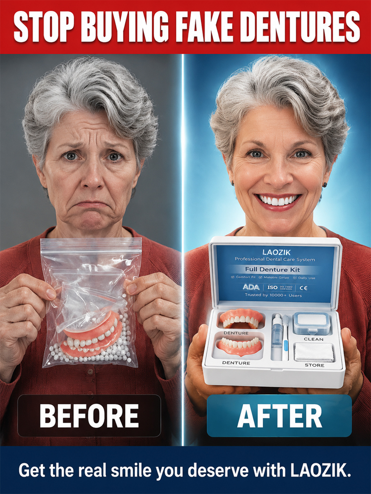 Trusted by 100,000+ Users: [Professional Denture Care Kit]
