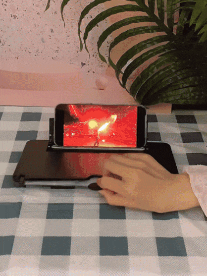 Stop squinting at tiny screens. Turn your phone into a 12" HD private cinema instantly.
