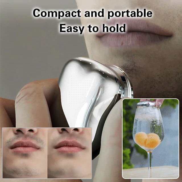 🪒1-hour charging⚡, 180-day battery life🔋, 6-blade martensitic steel blade, honeycomb 360° blade mesh🔄, won't snag hair or hurt skin, waterproof and portable💧 super easy to use✨