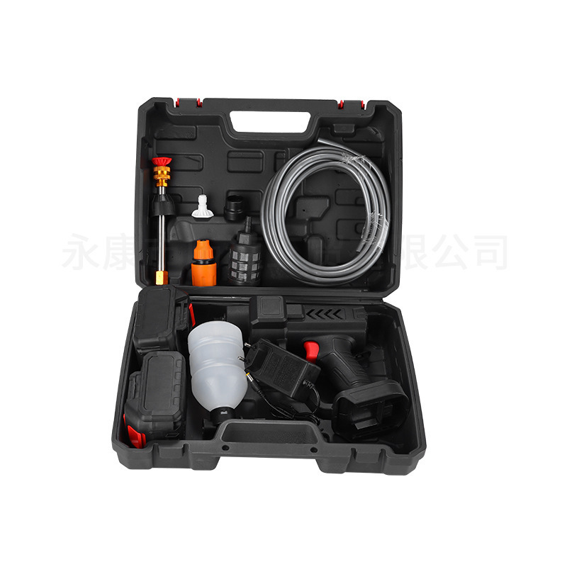 Wireless Portable Lithium Battery High-Pressure Water Gun [3-Minute Car Wash! 10-Hour Ultra-Long Battery Life!]