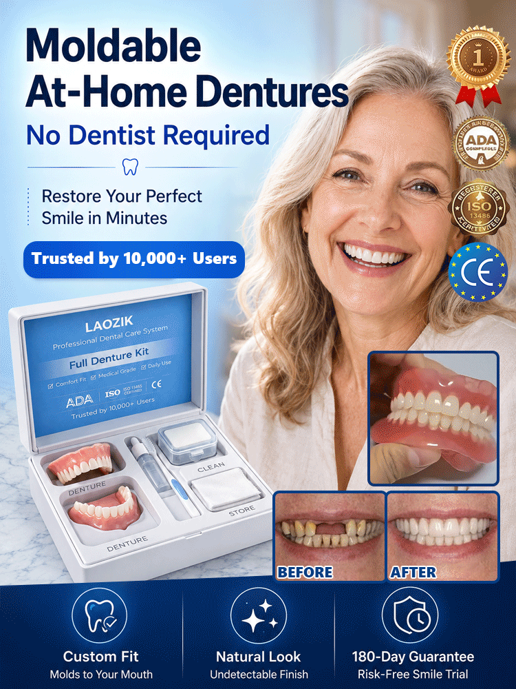 Trusted by 100,000+ Users: [Professional Denture Care Kit]