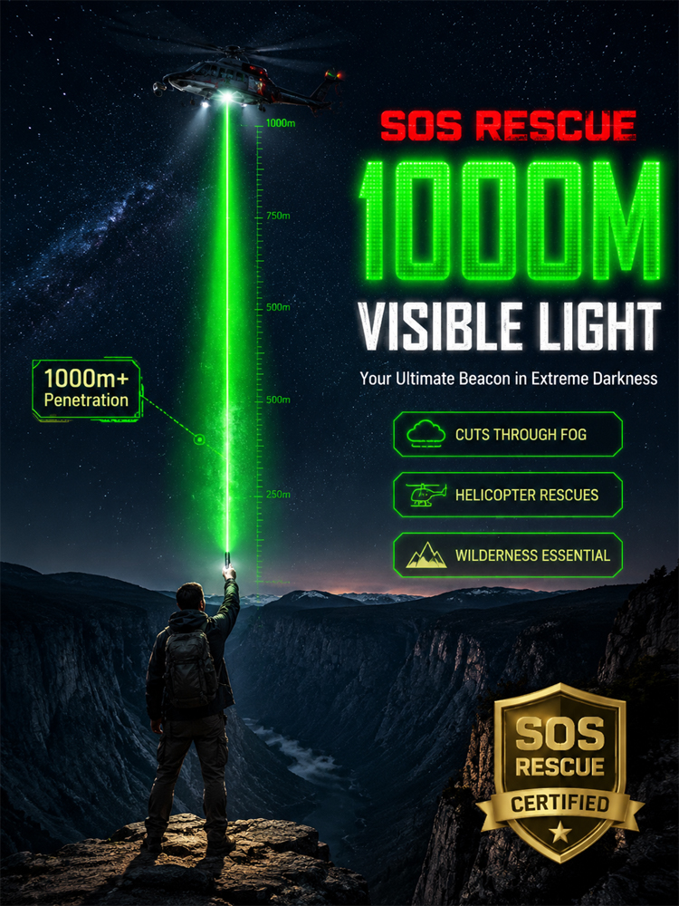 🚀 1000LM Pocket Penlight: 1-Click to 500ft Beam, No More Fumbling in the Dark!