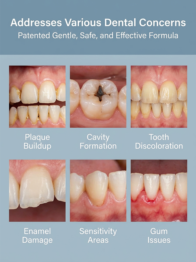 2 drops daily to rebuild enamel, No more tooth sensitivity!