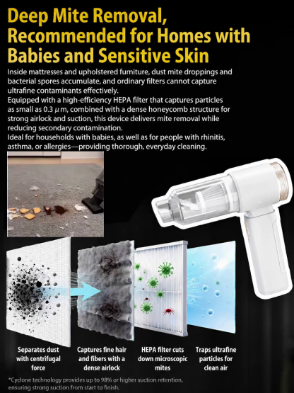 🚀 2-in-1 Power Pro: 10s to Clean & Full, No more roadside panic!
