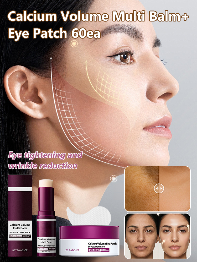 This micro-calcium filler cream uses advanced bioactive technology to strengthen the skin's natural barrier, plumping up deep wrinkles from the inside out.