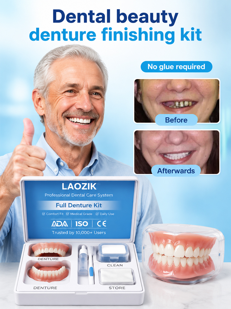 Trusted by 100,000+ Users: [Professional Denture Care Kit]