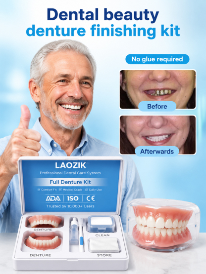 Trusted by 100,000+ Users: [Professional Denture Care Kit]