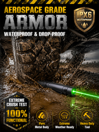 🚀 1000LM Pocket Penlight: 1-Click to 500ft Beam, No More Fumbling in the Dark!