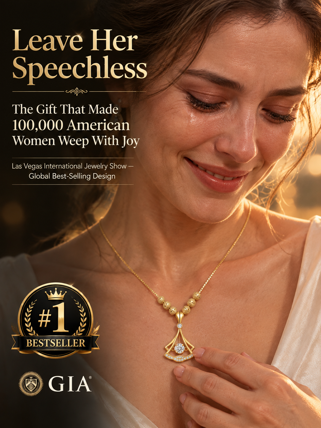 🚀 Dancing Crystal Necklace: Wear daily to sparkle with every move, No more dull outfits!