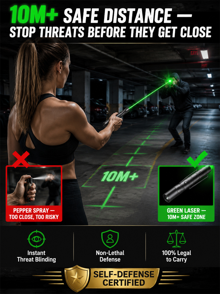 🚀 1000LM Pocket Penlight: 1-Click to 500ft Beam, No More Fumbling in the Dark!