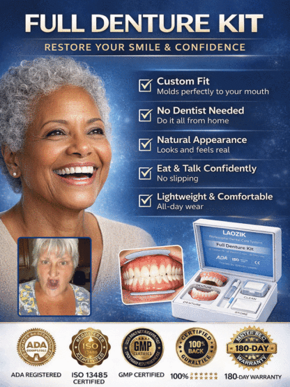 Trusted by 100,000+ Users: [Professional Denture Care Kit]