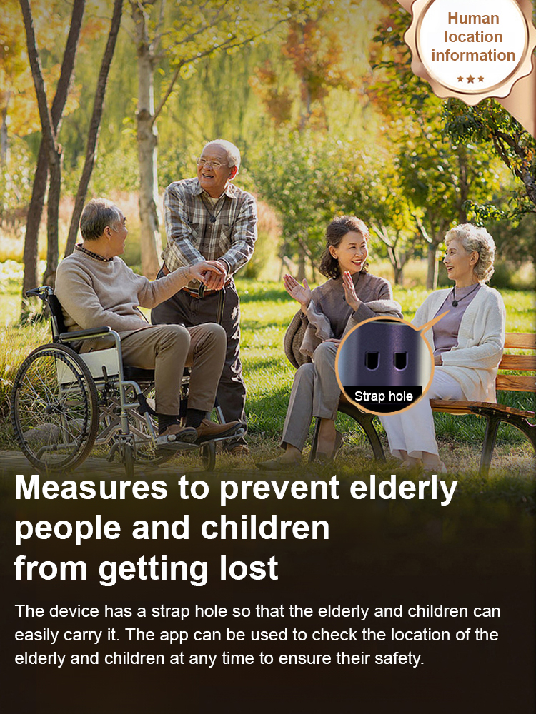 🛰NASA-grade Quantum Positioning｜Ultra-mini Tracker, Lifetime No Charging Required, Global Real-time Positioning✨