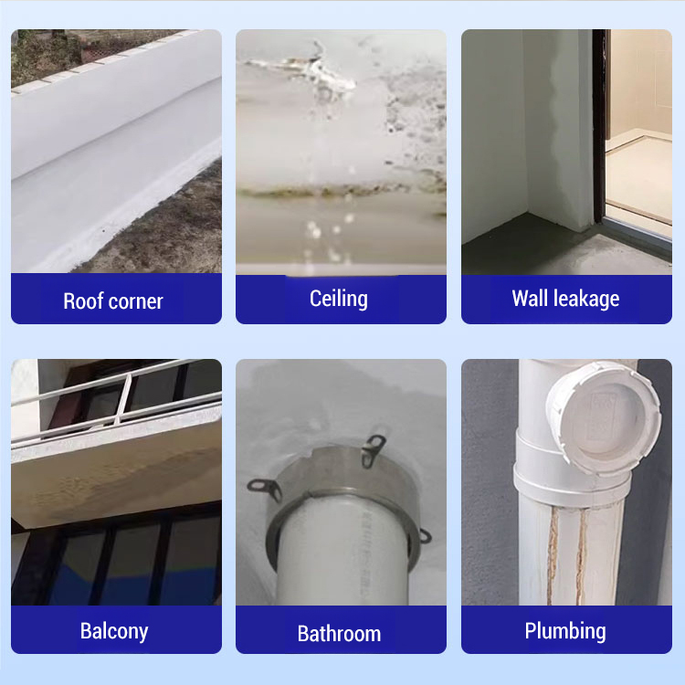 💰A revolutionary waterproof technology! No need to damage existing finishes, 💪 apply directly to tiles, cement, and walls, ready to use right out of the box. Wear-resistant, foot-resistant, non-yellowing, and crack-resistant. One application provides te