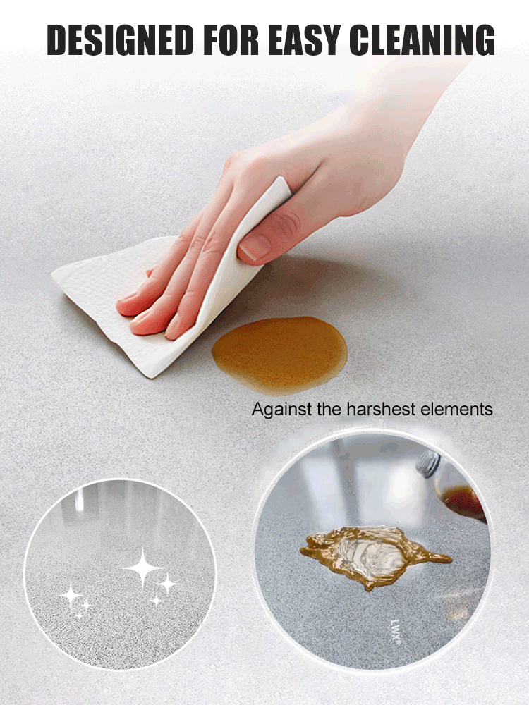 🔥 8H hardness + 45° anti-slip, 12-hour DIY self-leveling, save half the cost of tiles! ✨
