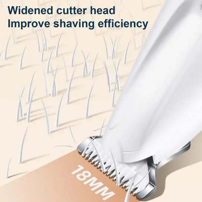 ✂️Precision Pet Trimmer – Safe Grooming for Paws, Eyes & Tail with LED Light🐾